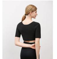 Camiseta sin mangas de manga corta para mujer, moldeador de parte superior del brazo, postquirúrgico, mangas de compresión más delgadas, Corrector de postura, Tops, ropa moldeadora - details 12