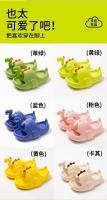 Fondo grueso cuello de serpiente zapatillas de dinosaurio cuello largo dragón hogar sandalias de dibujos animados - details 7