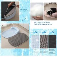 Estera refrescante extraíble duradera para mascotas, almohadilla de cama plegable y transpirable para perros, cojín lavable resistente al desgaste para mascotas y gatos - details 10