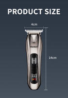 Kemei-cortadora de pelo eléctrica profesional para hombre, afeitadora de barba inalámbrica, recargable, 0mm - details 7