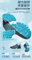 Dropshipping, zapatos deportivos antideslizantes para hombre, estilo caminar, malla, informal, para correr, moda, para exteriores - details 5