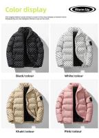 Chaqueta de algodón para hombre, Sudadera con capucha a la moda, resistente al viento, impermeable, cálida, gruesa, Popular, otoño/invierno, 2024 - details 1
