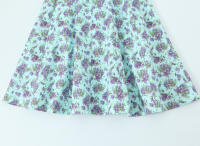 Ropa de mujer europea y americana vestido de popelina con estampado de flores populares 3 - details 11