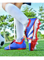 Zapatos de fútbol del mismo estilo para hombres y mujeres, AG, TF, adecuados para césped artificial, esenciales para entrenamiento y competición, diseño transpirable antideslizante - details 13