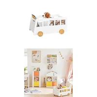Estantería de Juguetes para Niños Almacenamiento Multifuncional con 2 Cajas Coloridas y Prácticas - details 18