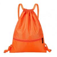 Mochila Deportiva Ligera Simple con Bolsillo de Cremallera para Hombres y Mujeres - details 9