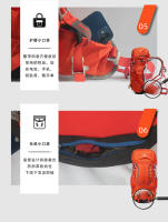 Profesional multifuncional Ultra ligero deportes al aire libre montañismo senderismo Camping hombres y mujeres 40 litros gran capacidad mochila - details 6