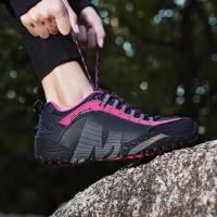 Zapatos de senderismo de alta calidad para hombre, zapatillas de escalada, zapatos deportivos atléticos al aire libre Unisex, zapatos de montaña para senderismo - details 11
