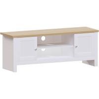 Madera de ingeniería, Blanco, 2 Puertas, 49 x 128 x 39 cm - details 0