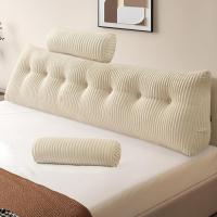 Cojín de Lectura Triangular Almohada de Apoyo Lumbar Suave Bolster para Posición de Sofá de Cama - details 44