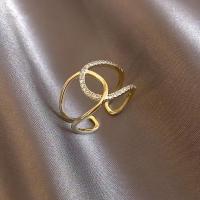 Anillo de moda y sencillo, tamaño ajustable - details 32