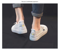 Zapatos blancos pequeños zapatillas coreanas zapatos de mujer zapatos casuales estudiantes zapatos planos zapatos de maternidad - details 14