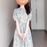 Elegante Vestido Floral de Alta Gama Francesa Estilo Único para Primavera-Verano 2025 - details 5