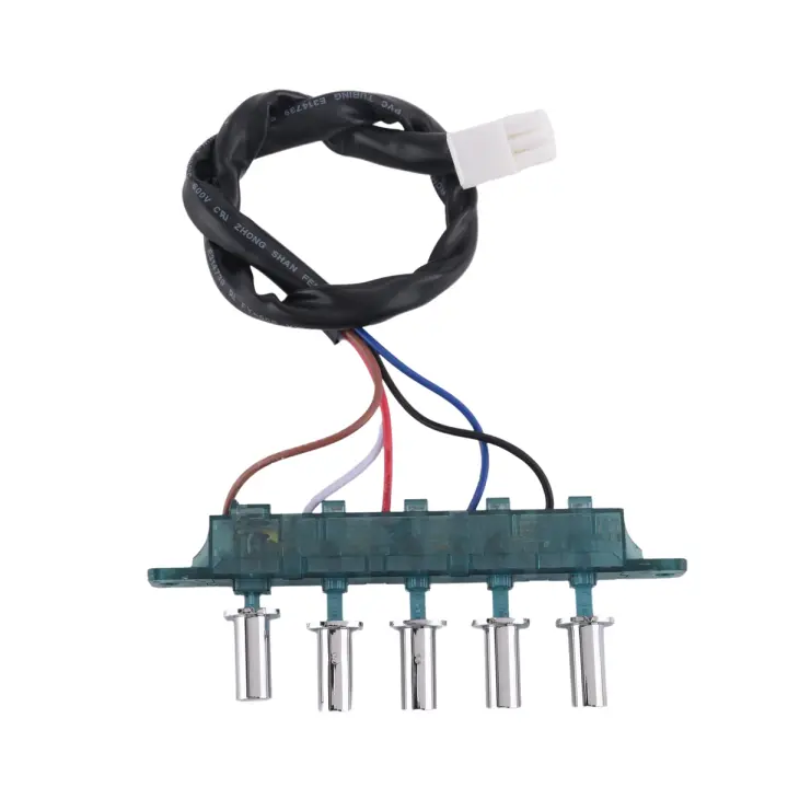 1 pieza Campana Extractora interruptor de 5 botones Campana Extractora interruptor de teclado interruptor Panel de Control controlador - 1