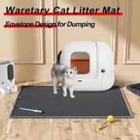 Esterilla antideslizante de doble capa para arena de gato, caja de arena grande con filtro, resistente al desgaste, impermeable - details 3