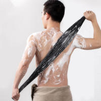 Toalla de Baño Exfoliante Nueva Fibra de Carbono Herramienta de Limpieza para Espalda Toalla de Baño para Lavado Corporal Quitamanchas de Limpieza - details 8