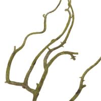 Rama de árbol de simulación de plástico de lujo, sauce Artificial de 120cm, planta falsa realista elegante, decoración para sala de estar - details 10
