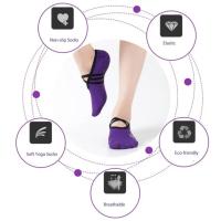 Calcetines de Yoga Deportivos para Mujer Agarres y Correas Antideslizantes para Ballet, Pilates, Fitness, Gimnasio, Ventajas Deportivas, Baile - details 3