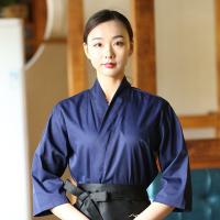 Uniforme de Sushi Unisex, chaqueta de Chef, servicio de comida japonesa, restaurante, abrigo de camarero, ropa de trabajo, Kimono - details 0