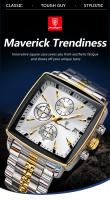 Relojes de hombre de cuarzo con cronógrafo luminoso resistente al agua - details 1