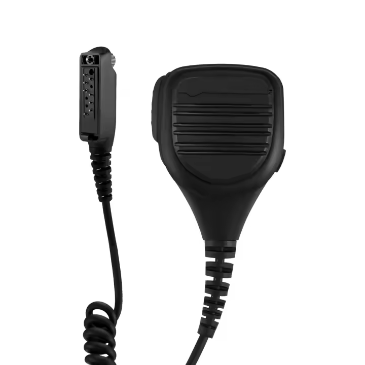 Altavoz portátil impermeable IP54 de alta calidad, micrófono para Motorola Walkie Talkie STP9000, Radio bidireccional Sepura STP8000 - 1