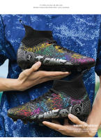 Zapatos de fútbol profesionales para hombres, botines de fútbol para jóvenes, zapatillas de entrenamiento de fútbol de cuero, zapatos de tacos de fútbol al aire libre - details 11