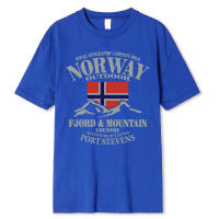 Camiseta de Algodón para Hombres Cuello Redondo, Manga Corta, Diseño de Bandera Noruega, Montañas Fjord, Estilo Hip-Hop Loco, Talla Grande, Verano - details 7