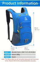 Mochila ligera para deportes al aire libre de 20L con visión nocturna reflectante, correas ajustables, comodidad transpirable - Ideal para ciclismo, senderismo, camping, trekking y viajes, mochila para viajes - details 0