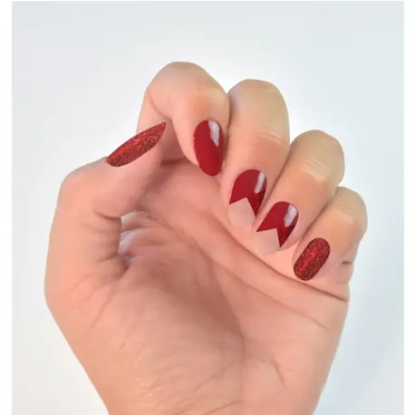 MANI PARA TODOS UÑAS ADHESIVAS CON NAIL ART - 1