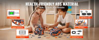 SucceBuy STEM Building Toys para niños, 5 en 1 554 PCS, juego de construcción RC, desata la creatividad y la alegría - details 5