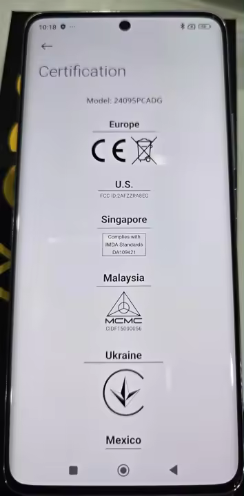 Xiaomi Poco X7 5G 4G LTE (para Tmobile Mint Tello y Global) (512GB + 12GB) Ai Curved 6.67" 50MP Triple Cam NFC Dual sim Desbloqueado - 1