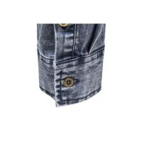 Camisas vaqueras para hombre, camisas desgastadas lavadas de calidad, talla europea, otoño e invierno, 2024 - details 15