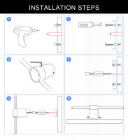 Lámpara de Pared LED Moderna PARKSON Interruptor Táctil Luz de Sala de Estar para Decoración del Hogar Altura de 80cm 100cm 120cm - details 18