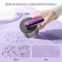Automatic Portable Lint Remover with Display, Rechargeable Hair Ball Trimmer and Sweater Shaver for Laundry Cleaning - details 6