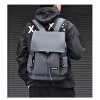 Mochila para hombre, bolso impermeable para ordenador portátil para hombre, mochila de diseñador de tendencia para hombre, bolso de viaje de gran capacidad para jóvenes a la moda, mochila sencilla - details 13
