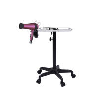 Carro de peluquería de altura ajustable con ruedas, carro de trabajo, tatuaje, accesorios para salones, Spas - details 0