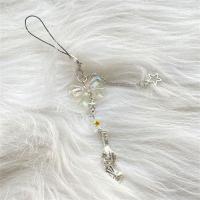 Cadena con cuentas Kawaii para chica, cordón para teléfono, dijes para bolso, cadena rosa para chica, colgante para teléfono, dijes de estrella para teléfono, correa para teléfono móvil - details 9