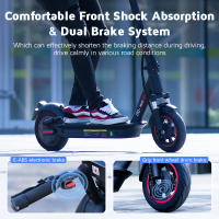 IScooter i10Max-patinete eléctrico plegable para adultos, patinete eléctrico de 45 KM/H, patinete eléctrico de 750W, patinete de 48V y 18Ah - details 7