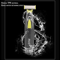 Afeitadora eléctrica para cara y cuerpo para hombres, máquina de afeitar lavable, recortadora de barba y cuerpo, bola seca húmeda, recargable - details 4