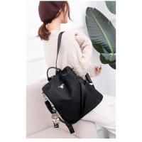 Mochila Multifuncional Antirrobo de Gran Capacidad Estilo Floral Correa de Hombro Arcuada - details 12