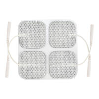 Estimulador muscular eléctrico TENS, fisioterapia, masajeador corporal de 4 canales, máquina para aliviar el dolor, Electroestimulador, 15 modos - details 7