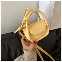 Diseñador de Moda Mini Bolso Negro Marrón Bolso de Hombro de Cuero con Tapones - details 6