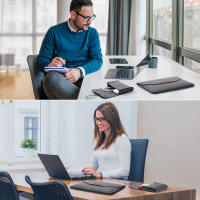 Bolsa de fieltro de lana para ordenador portátil, funda de 11 ", 12,9", 13 ", 13,3", 14 ", 15", 15,6 ", funda para portátil para macbook, Samsung, Huawei, Lenovo, a prueba de golpes - details 6