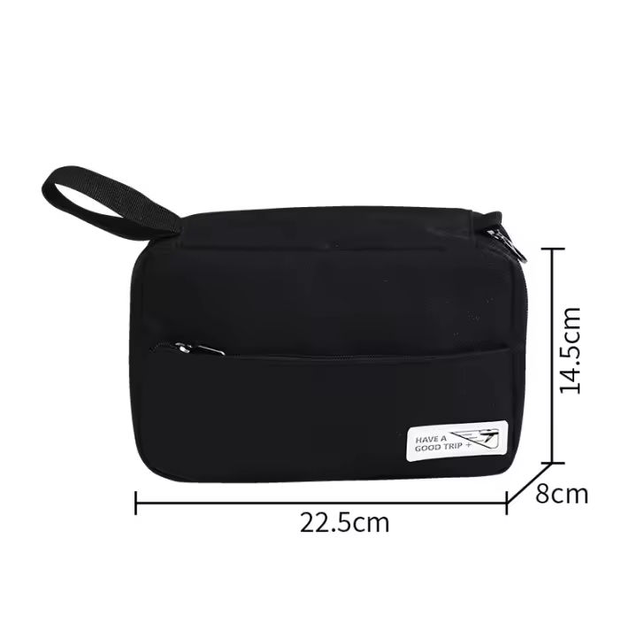 Bolsa de Baño Colgante de Gran Capacidad Organizador de Cosméticos Impermeable con Maquillaje de Pared Estuche Organizador de Belleza de Lavado - 1