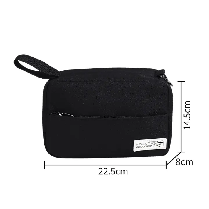 Bolsa de Baño Colgante de Gran Capacidad Organizador de Cosméticos Impermeable con Maquillaje de Pared Estuche Organizador de Belleza de Lavado - 1