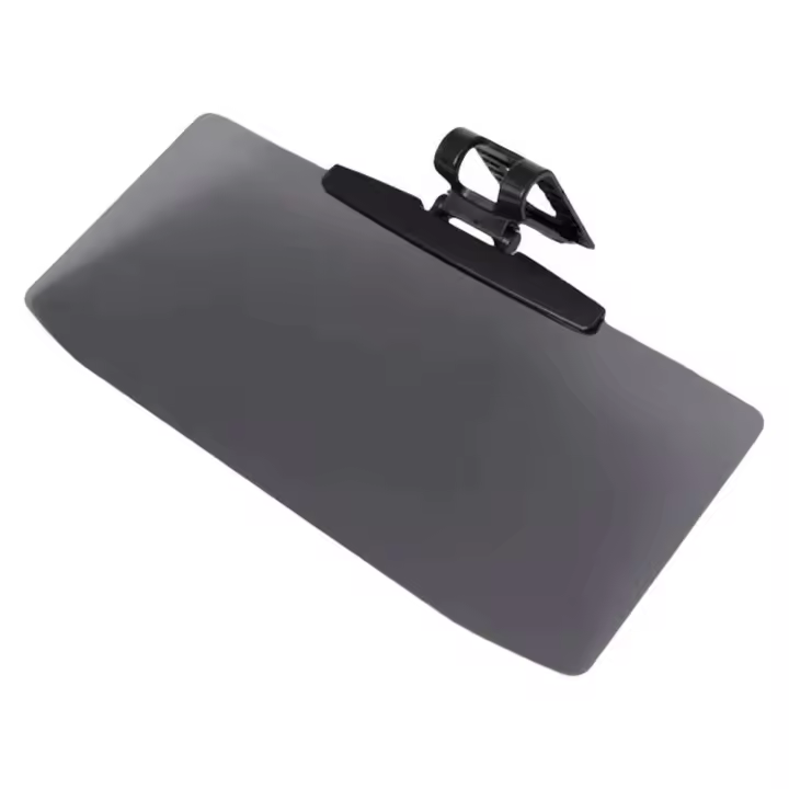 Parasoles para coche con visión clara, polarización, deslumbramiento, anti UV, bloqueo de luz y accesorios. - 1