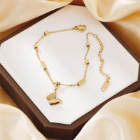 Pulsera de mariposa para mujer, estilo coreano, personalidad a la moda, joyería ligera de lujo para celebridades de Internet, superventas - details 0