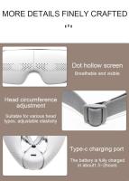 Masajeador de ojos Visible con calor, Bluetooth, música, relajación, reducción de la tensión ocular - details 12