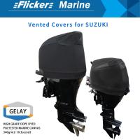 Cubiertas de ventilación personalizadas Flickermarine para motores fueraborda Suzuki 250hp DF250AP, DF300AP(2012) - details 0