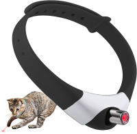 ATUBAN Electric Smart Amusing Collar for Kitten, Wearable Automatic Cat Toys,USB Rechargeable Cat Laser Collar Interactive Toy - details 0